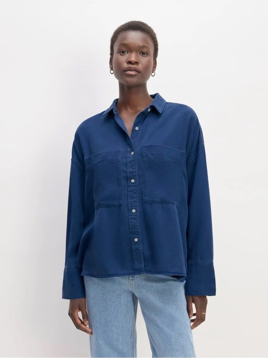 Everlane Tops - Everlane THE BOXY OVERSHIRT size small